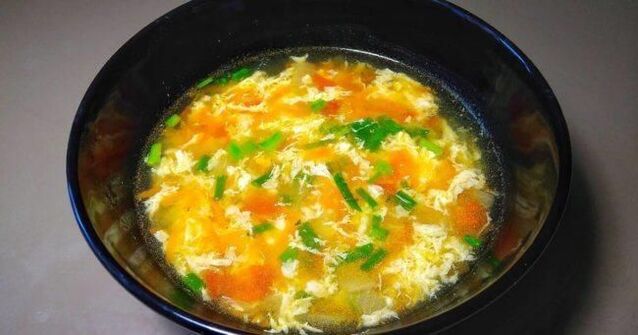 Eiersuppe bei Gicht