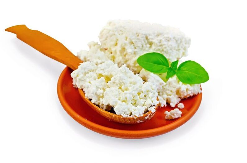 Hüttenkäse für die Ernährung 6 Blütenblätter