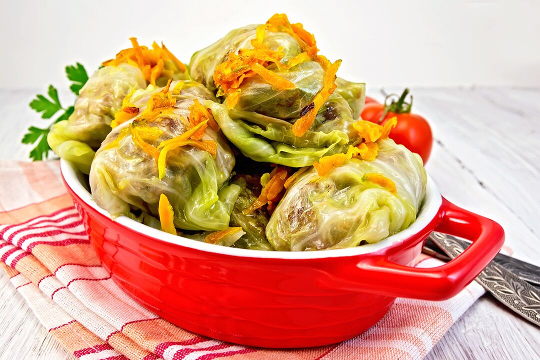 Kohlrouladen zum Abnehmen