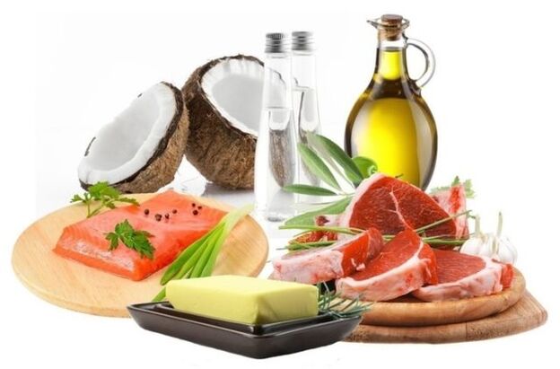 fetthaltige Lebensmittel für die Keto-Diät