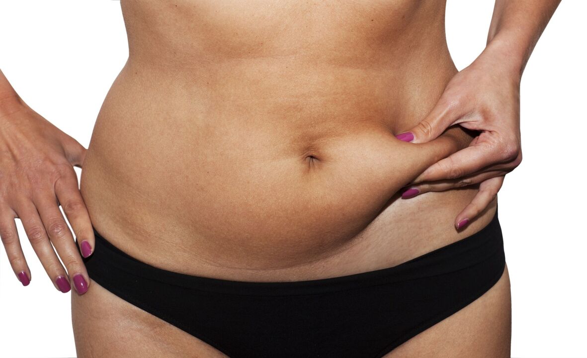 Diät zur Gewichtsabnahme am Bauch