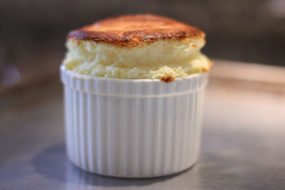Quarksouffle mit Pankreatitis