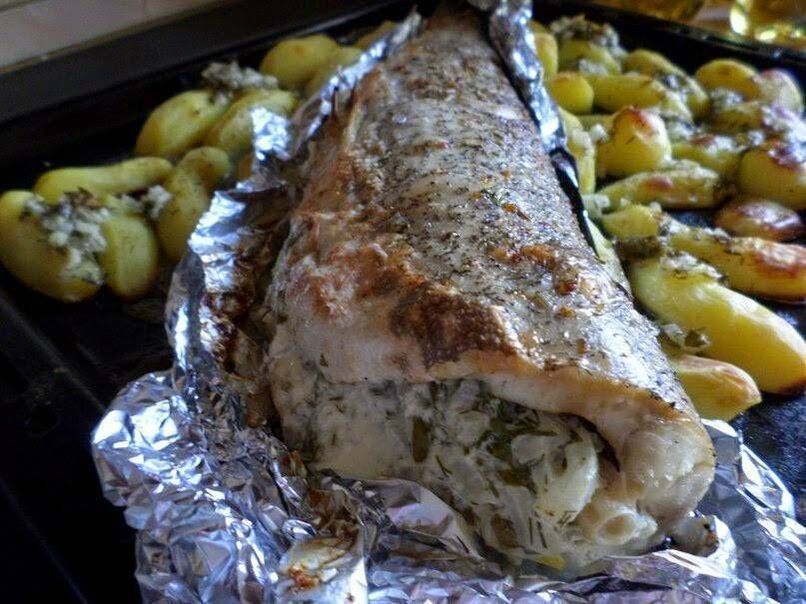 gebackener Fisch mit Pankreatitis