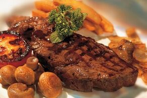 Fleisch zur Gewichtsreduktion auf einer Ketodiät